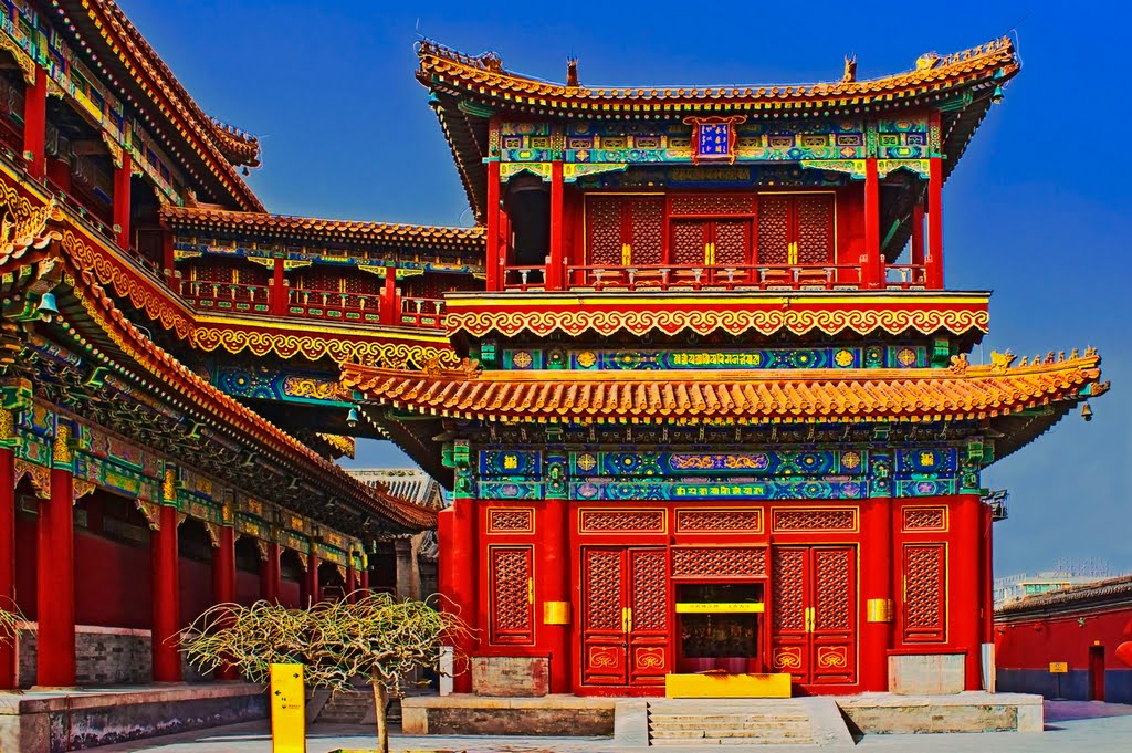 معبد Yonghe در چین