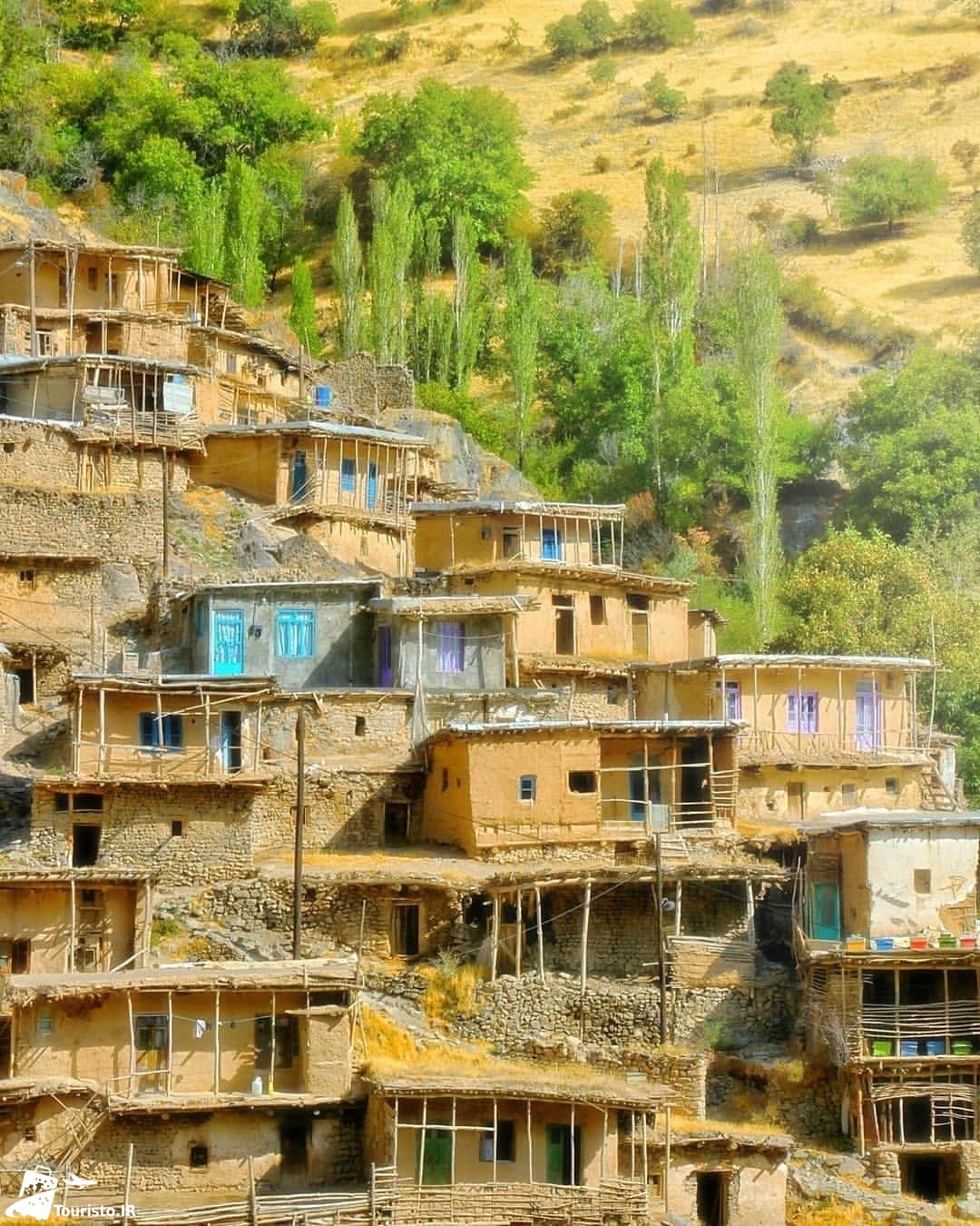 روستای پلکانی زیبای شیلاندر