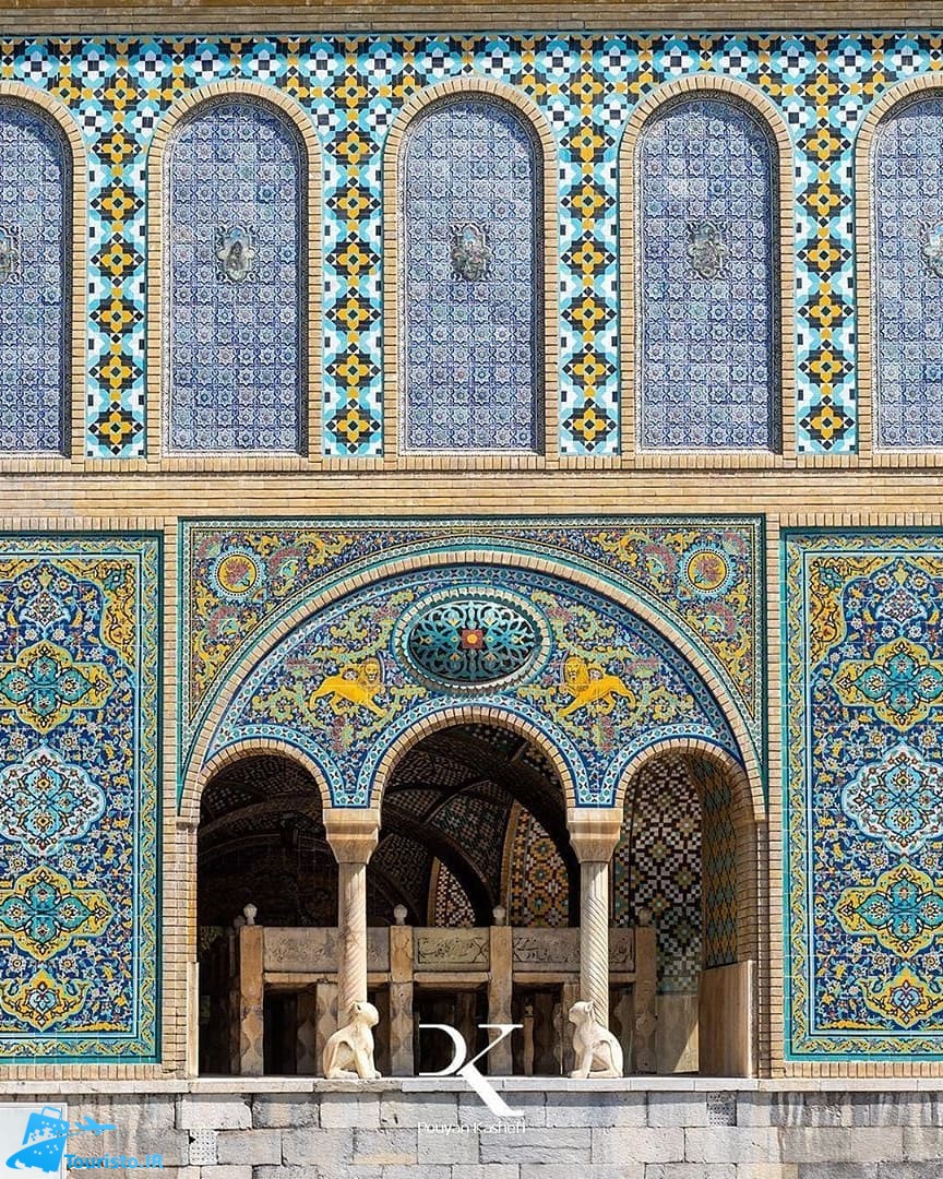 Persian Architecture In Tehran Golestan Palace